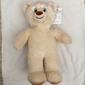 Build-A-Bear Cream Beige Plush Teddy Bear